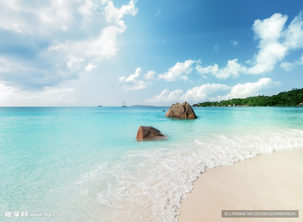 美丽海滨风光