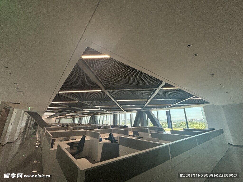 现代工业风室内空间场景