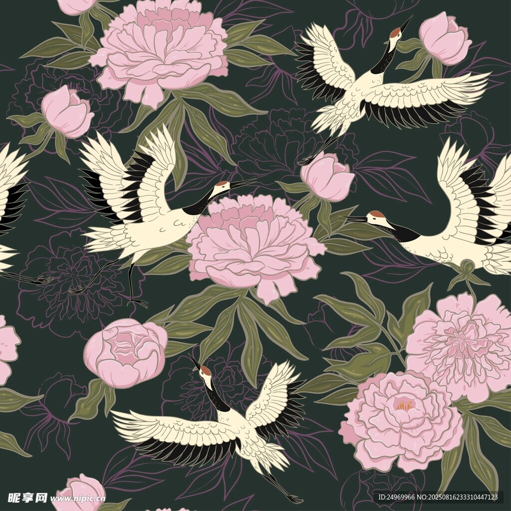 花鸟图案 