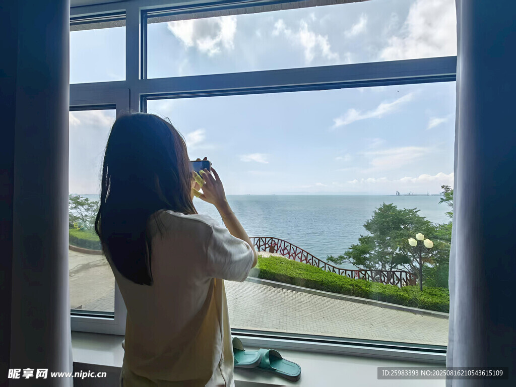 休闲的女孩