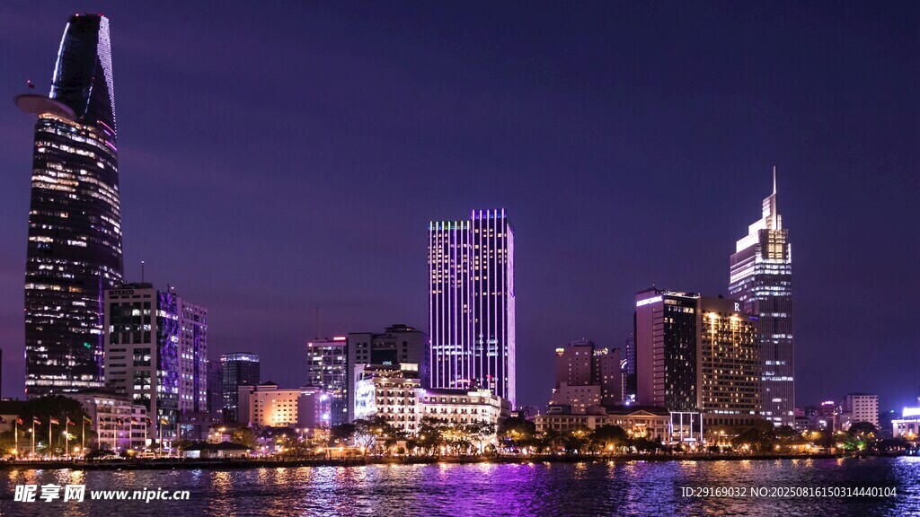 璀璨都市夜景