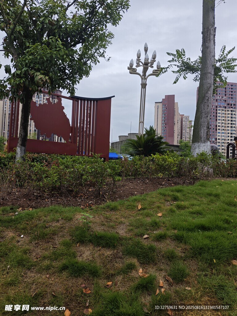 户外绿植与建筑景观