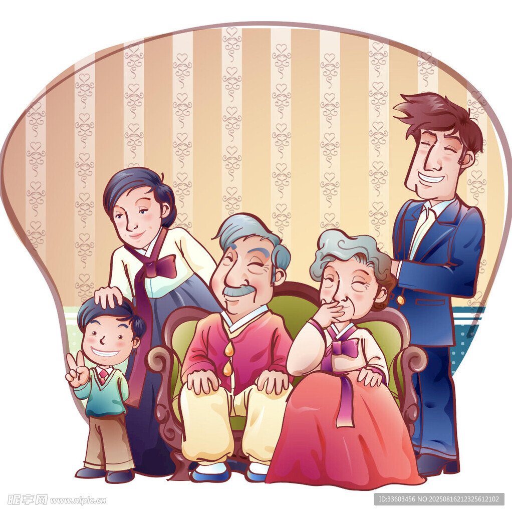 温馨家庭团聚时刻