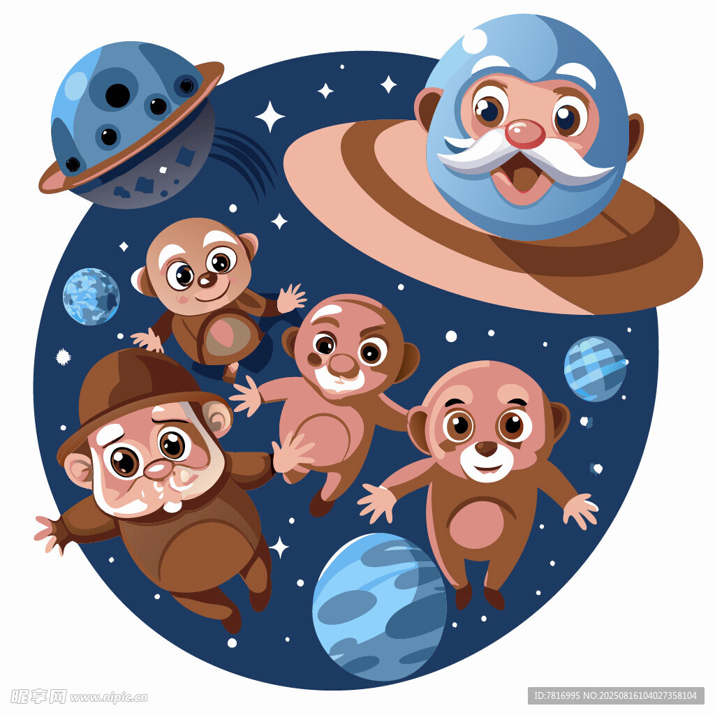 猴子与星球的太空奇遇