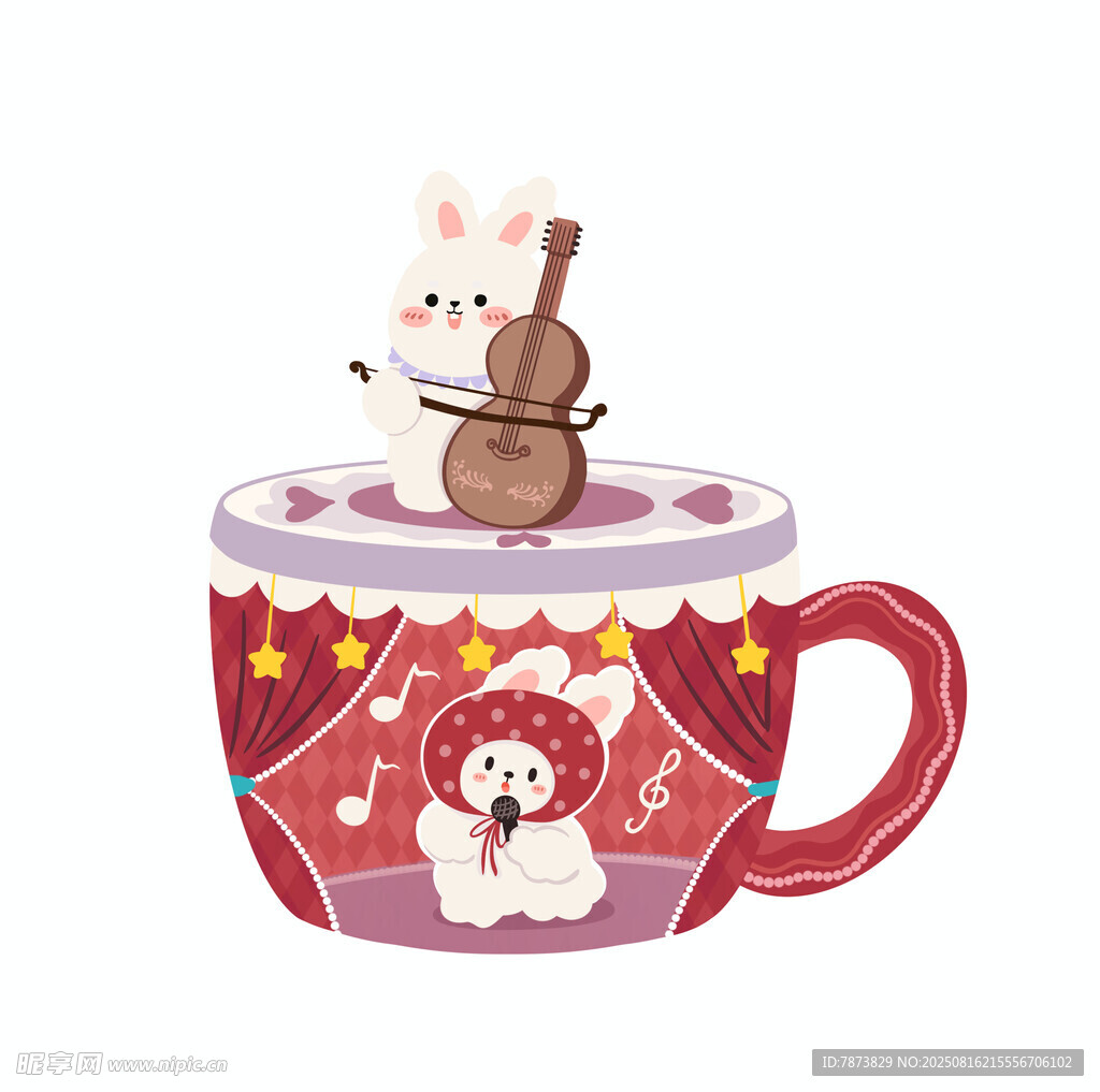 兔兔杯子