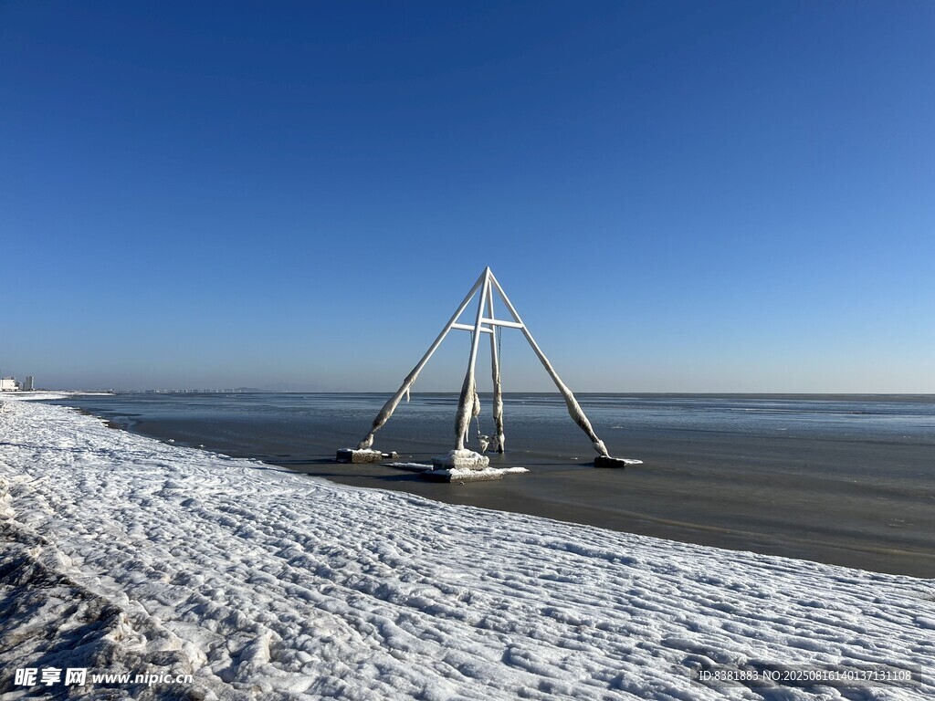 冬日大海