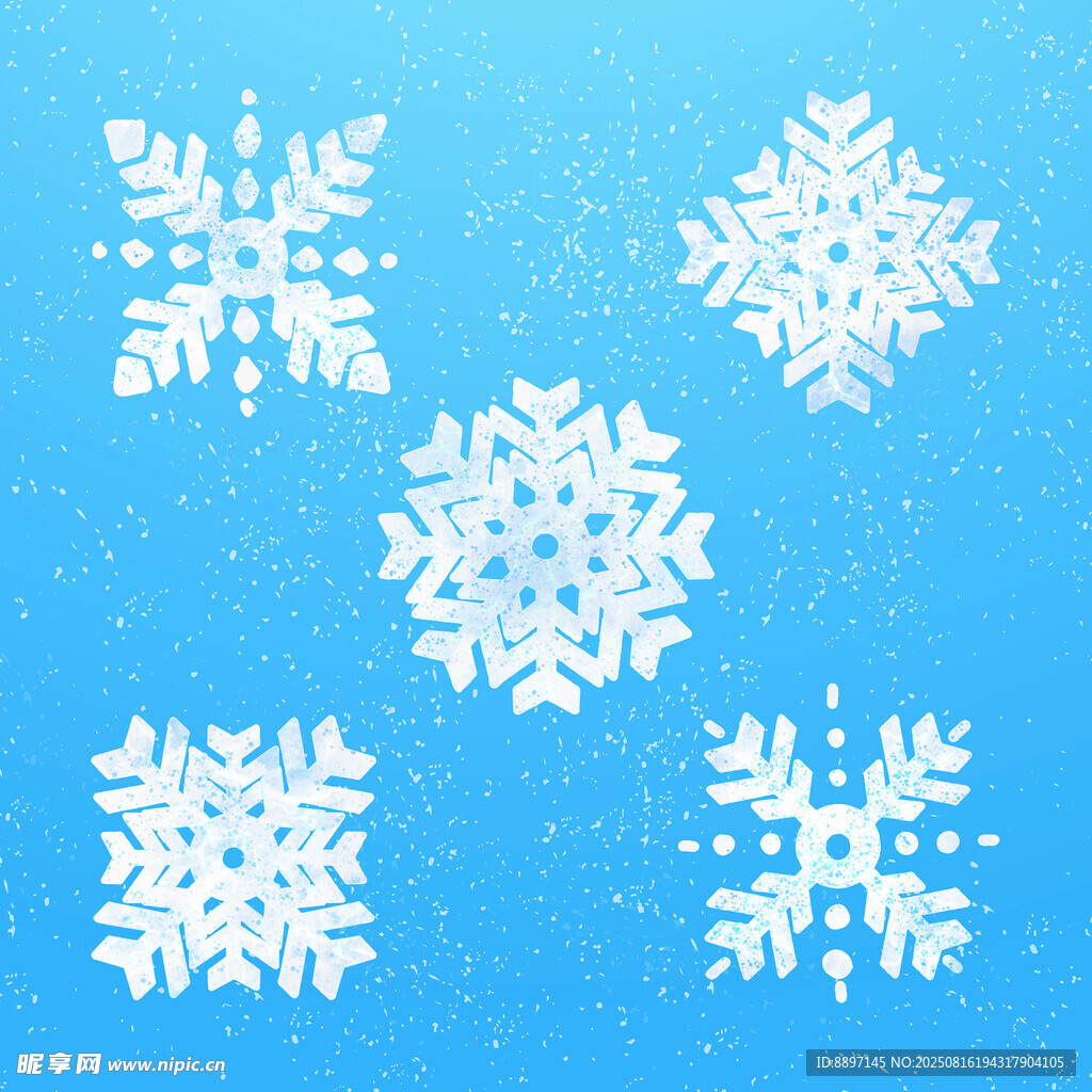 雪花图案