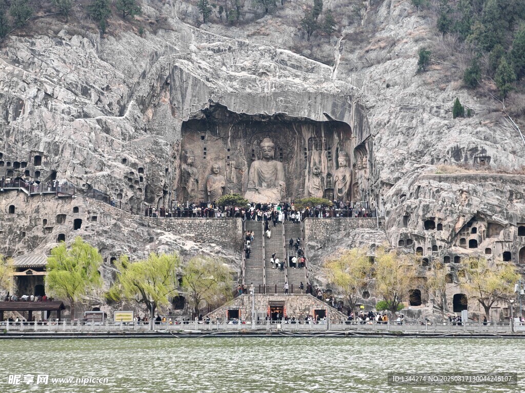 龙门石窟壮丽景观