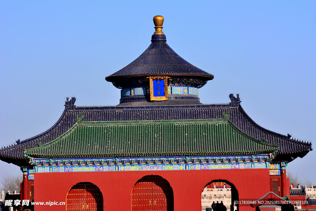 中式古建筑屋顶景观