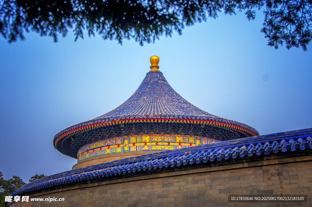 天坛一角古建筑美景