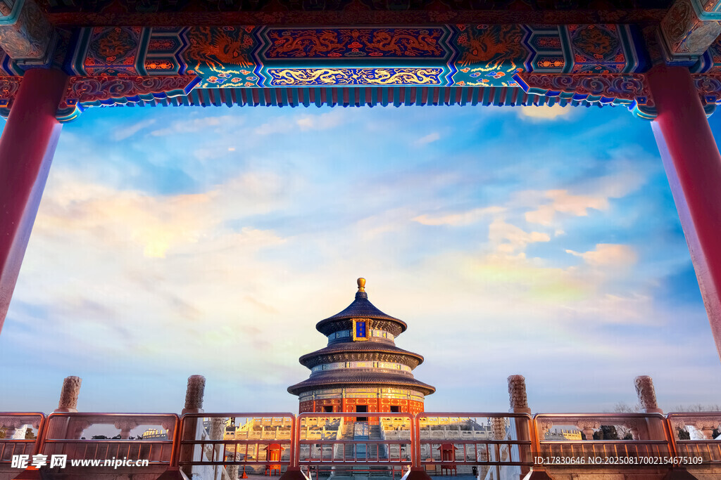 透过古建看天坛壮丽景观