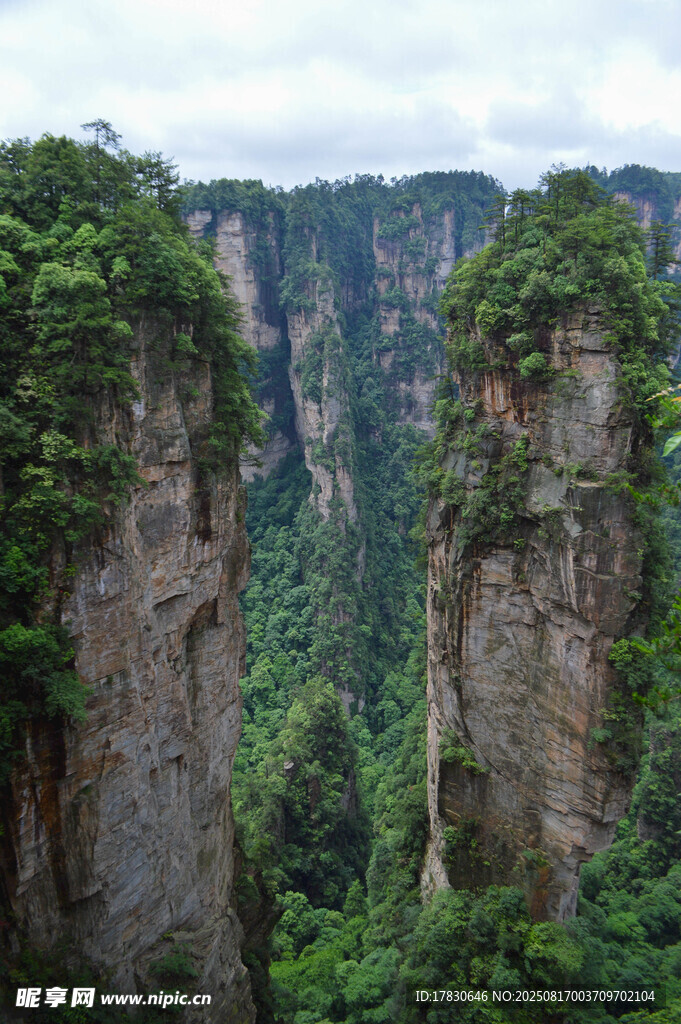 张家界奇峰异石景观