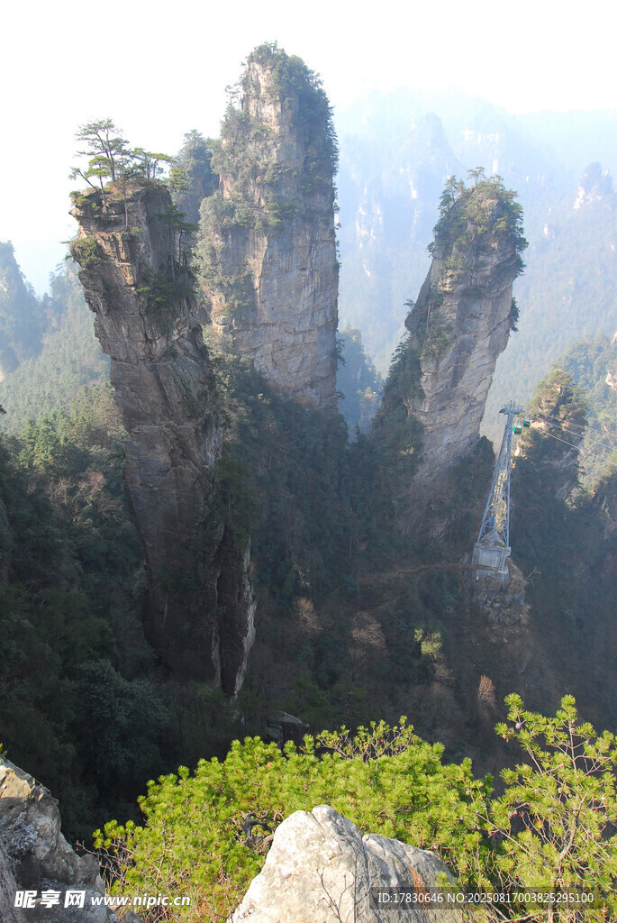 张家界奇峰美景