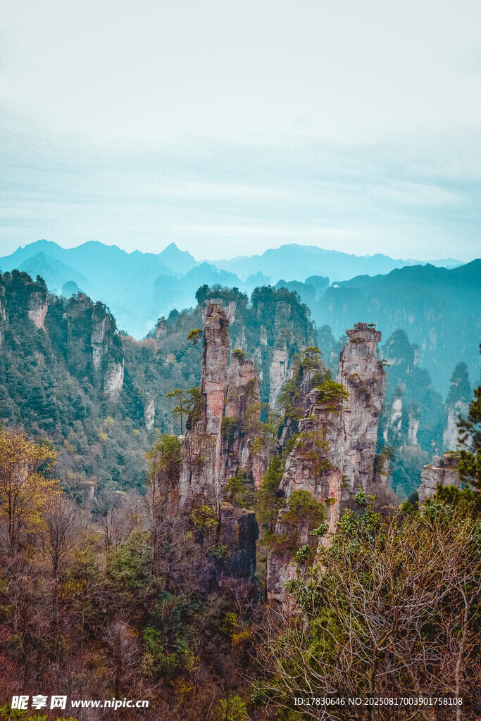 张家界奇峰美景
