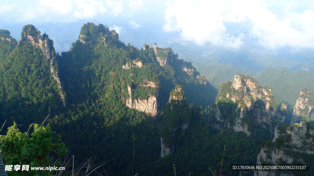 张家界奇峰美景