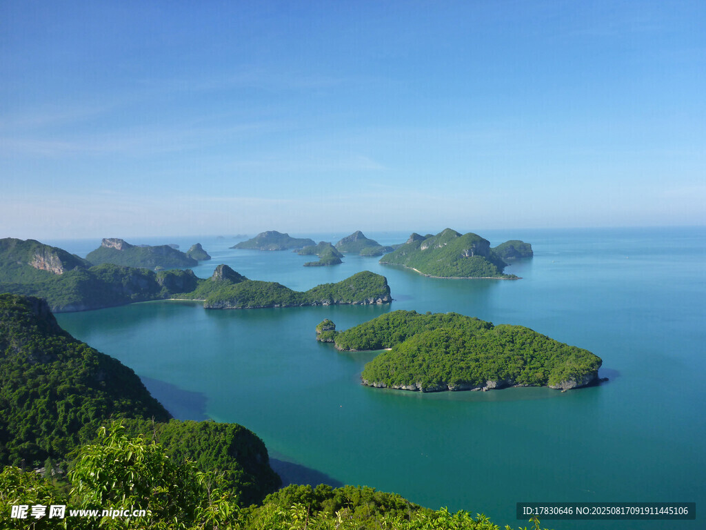 海上群岛美景风光