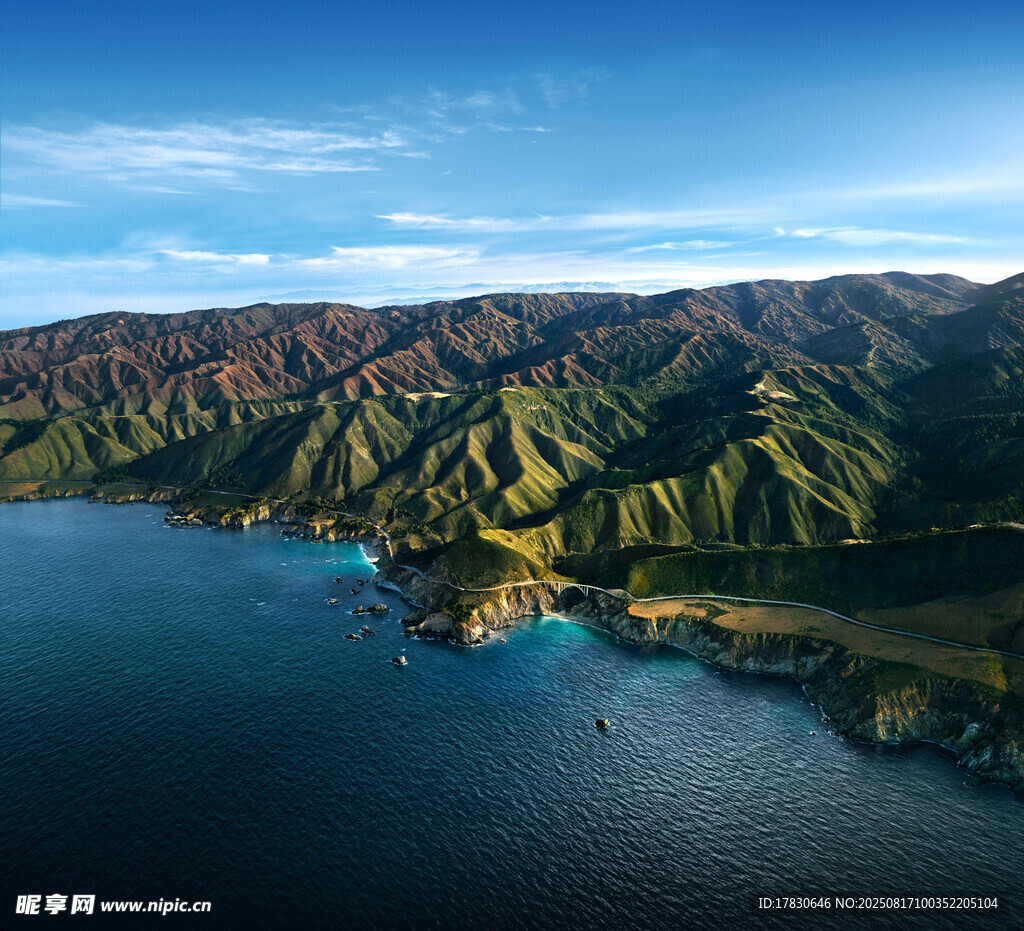 壮丽山海景观