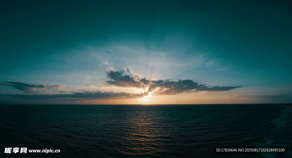 海上日出美景