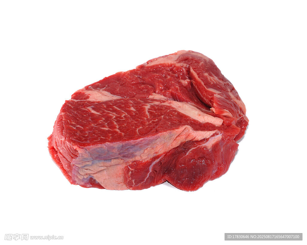 新鲜生牛肉块