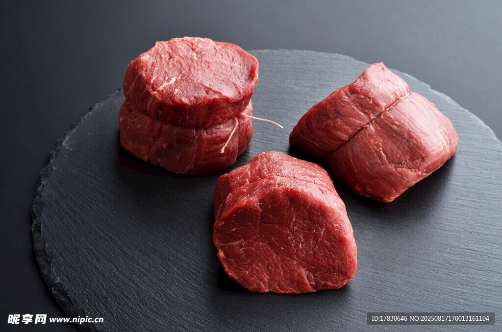 新鲜生牛肉块