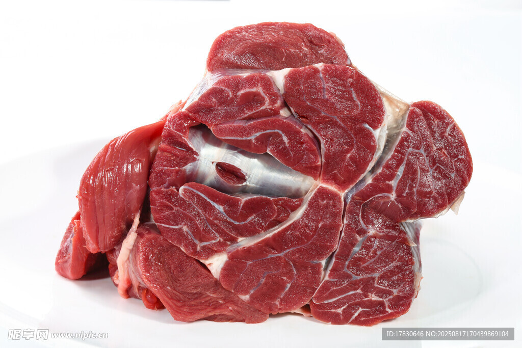 新鲜生牛肉块