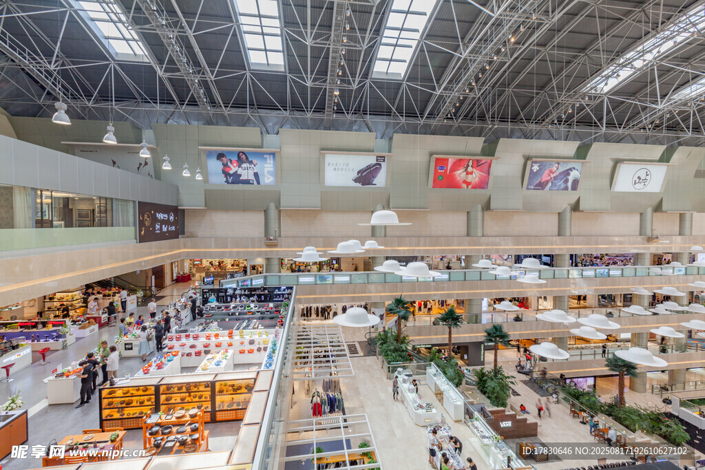 大型超市内景陈列展示