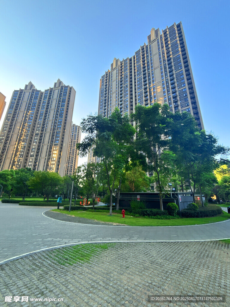 城市住宅区景观