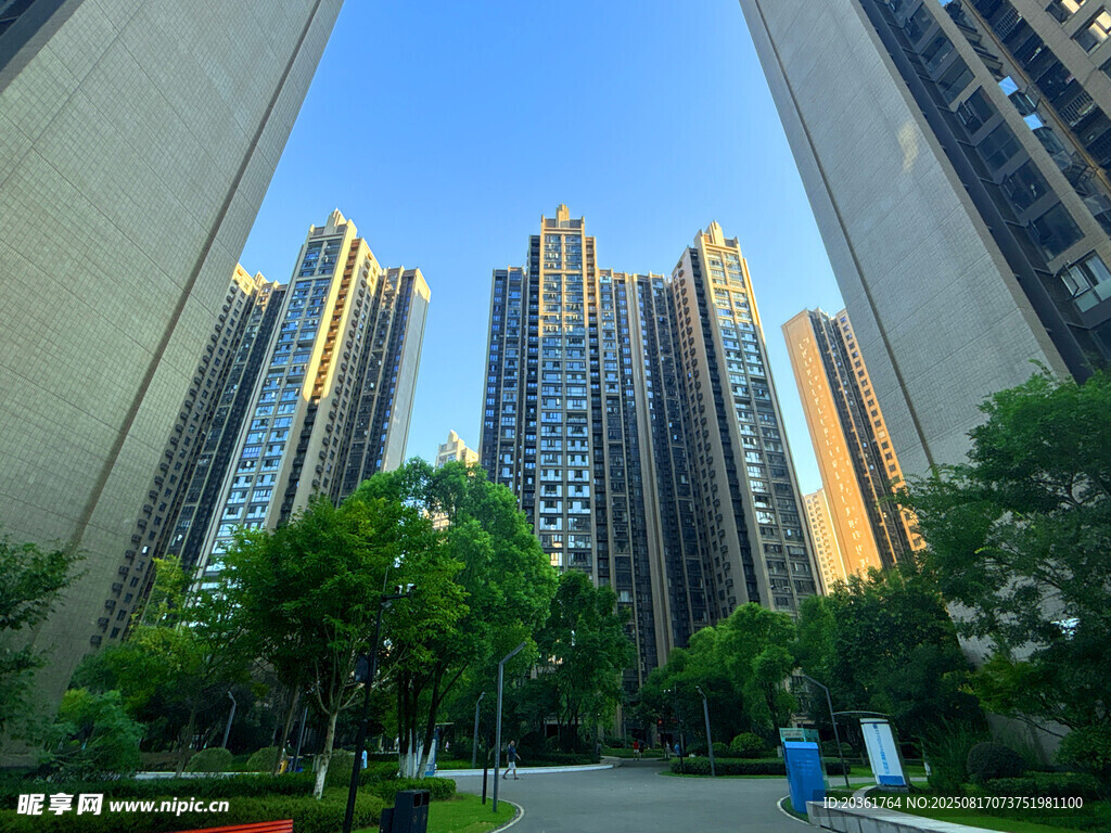 现代高层住宅景观