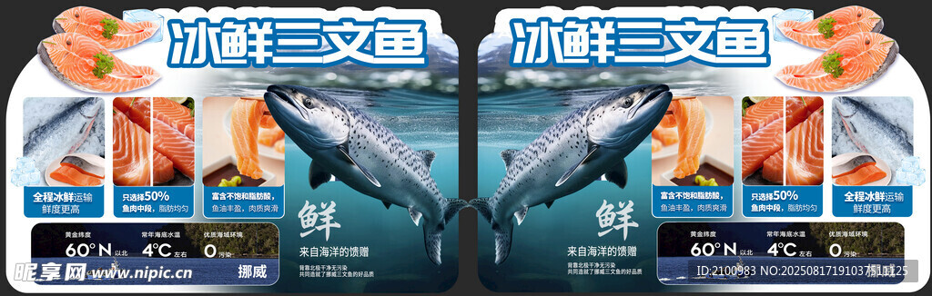 冰鲜三文鱼
