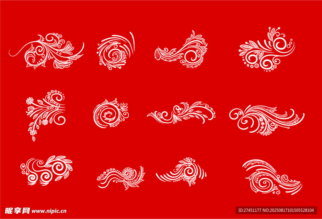 古典花纹图案