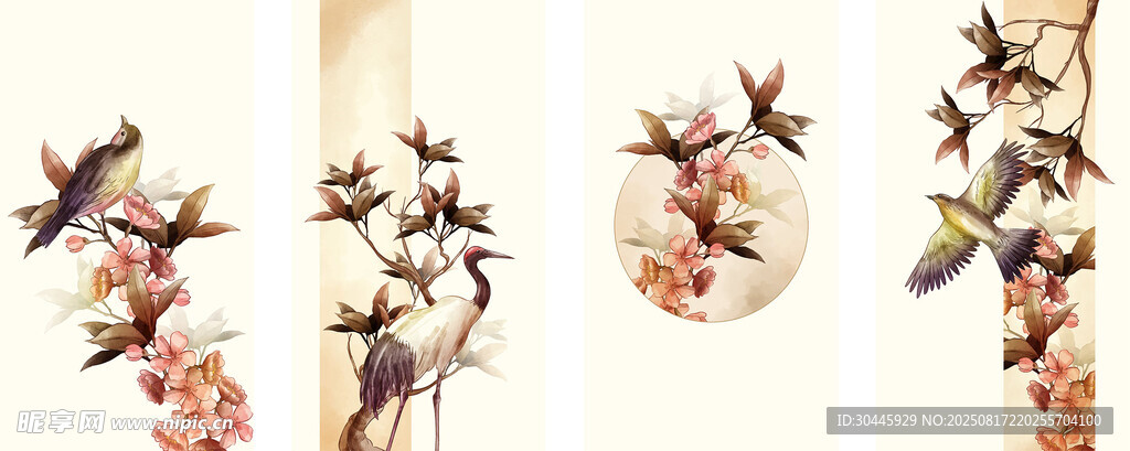 中式花鸟