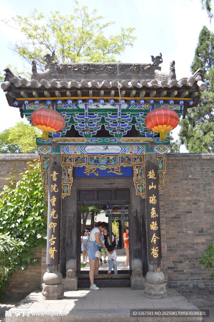 古色古香中式门楼