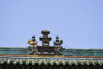 中式古建筑屋顶装饰景观