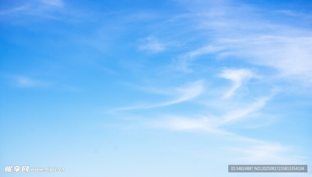 蓝天白云美景