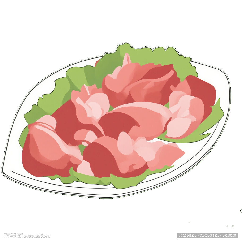 鸡胗插画