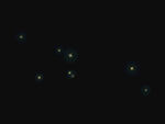 夜空中闪烁的星星