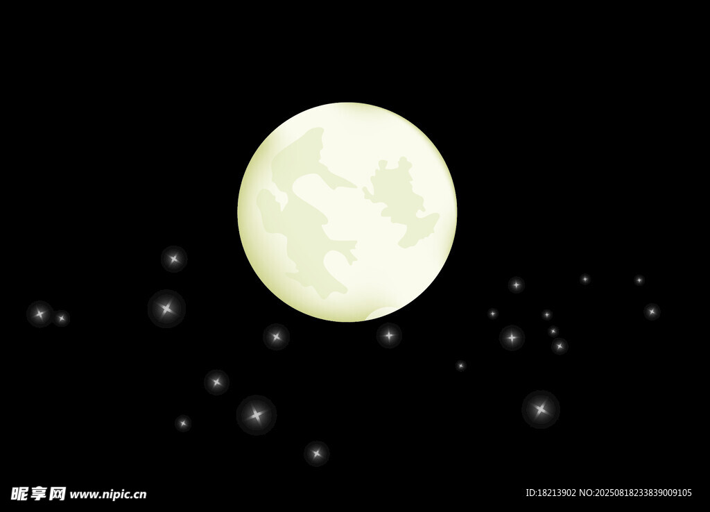 月亮星星