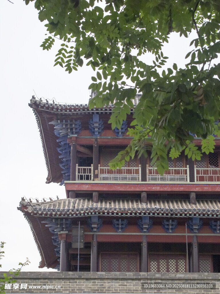 中式古建筑一角