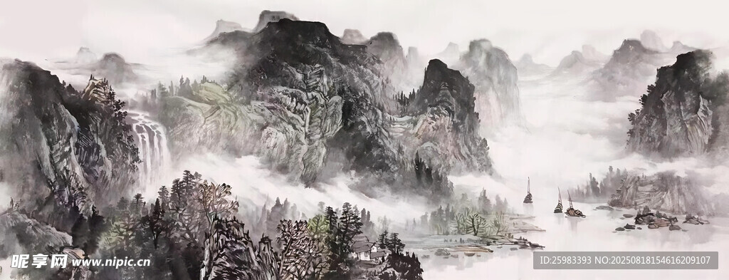 三峡甲天下图