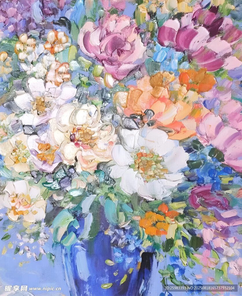 油画花卉