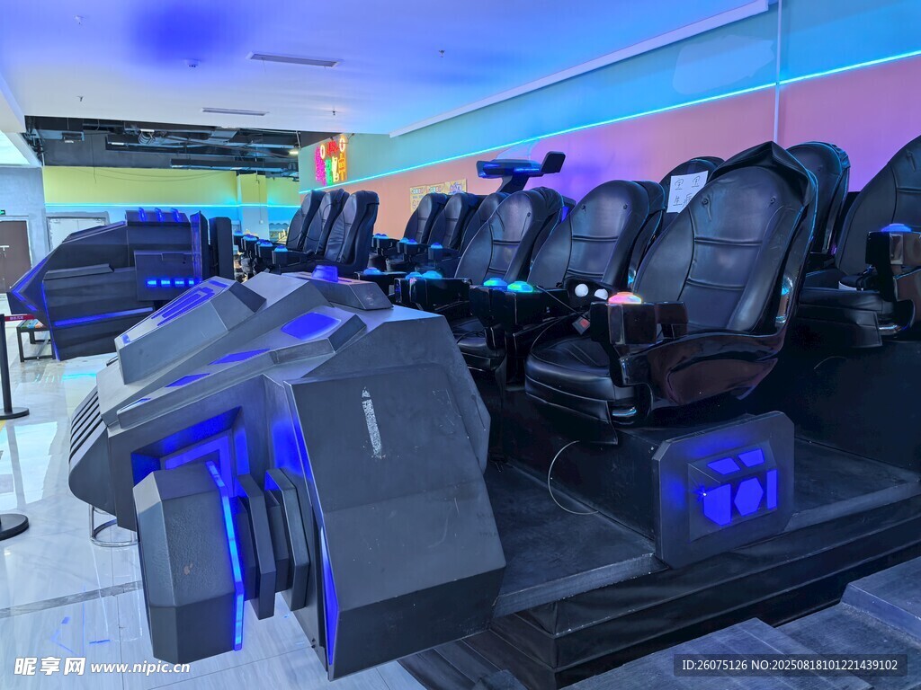 炫酷VR游戏体验空间