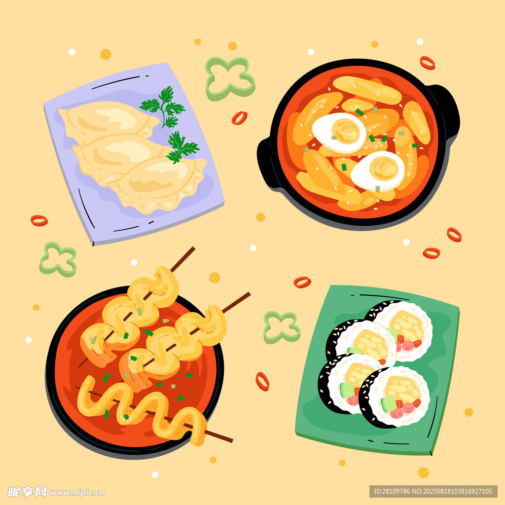 日式美食插图