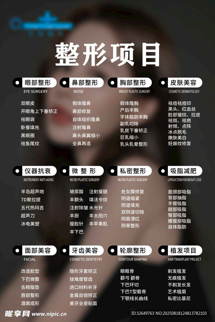 整形项目介绍