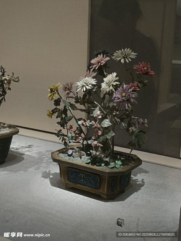 博物馆 文物 盆景