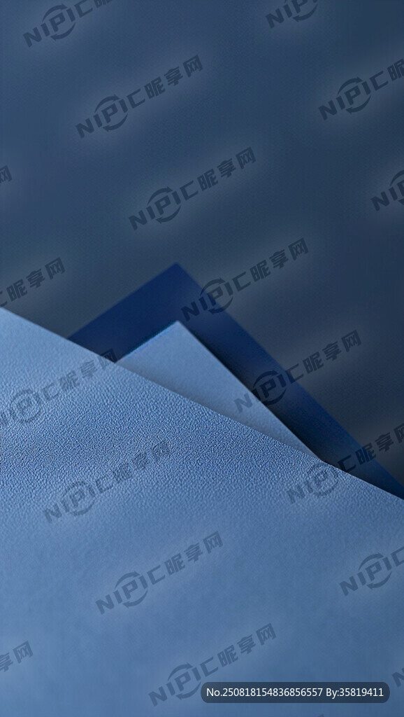 蓝色系简约背景图有一些图形元素