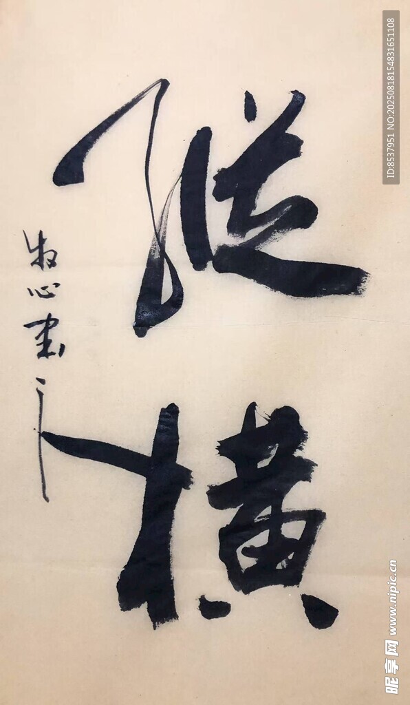 纵横 杨克东书法