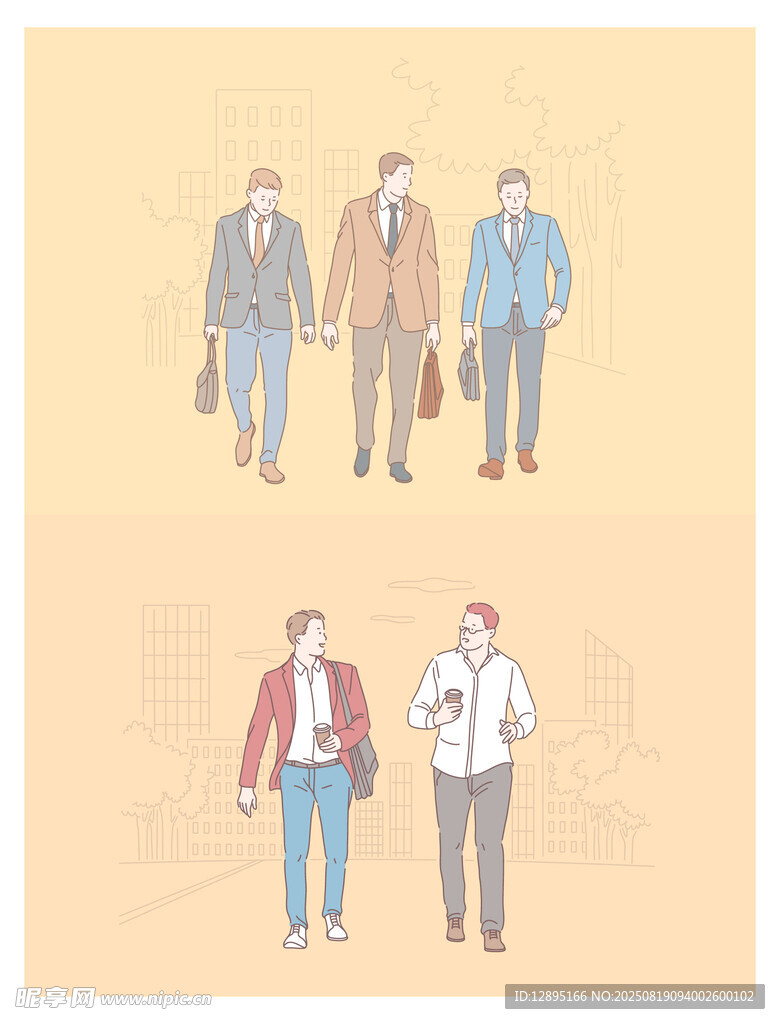时尚男士穿搭展示