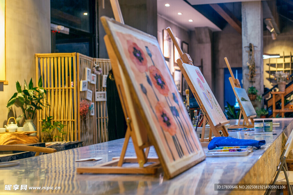 武汉画室手工美术画