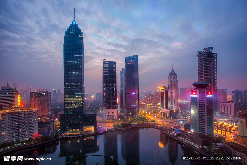武汉CBD夜景