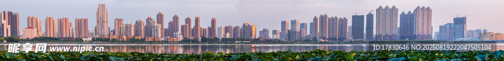 武汉城市建筑全景图